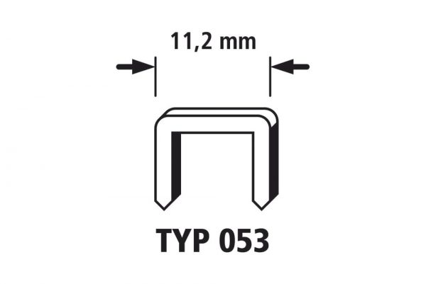 Wolfcraft Wolfcraft Široké sponky do sponkovačky výška 6 mm 4000 ks 7028000