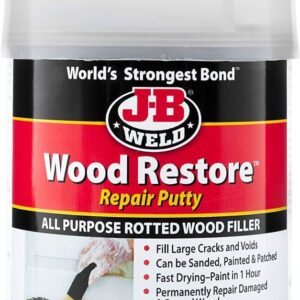 J-B WELD 40004 WOOD RESTORE REPAIR PUTTY ( 757ml )