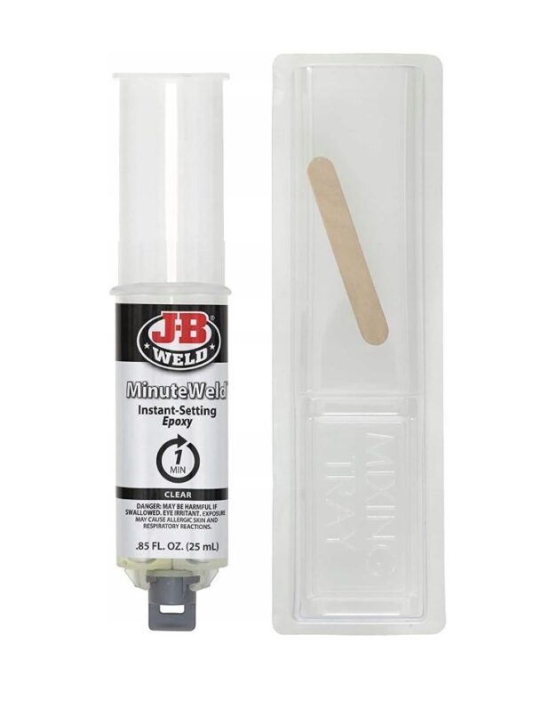 J-B WELD 50101 najrýchlejšie číre epoxidové lepidlo MinuteWeld ( 25ml ) - Image 2