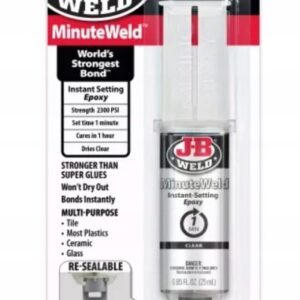 J-B WELD 50101 najrýchlejšie číre epoxidové lepidlo MinuteWeld ( 25ml )